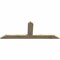 Ekena Millwork Portland Rough Sawn Timber Gable Bracket, Douglas Fir, 72"W x 27"H x 2"D x 6"F, 9/12 Pitch GBW072X27X0206POR00RDF - alternate 2